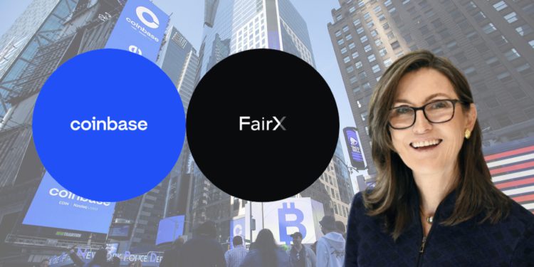 Coinbase收购CFTC合规衍生品交易所FairX！方舟基金增持COIN